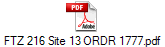 FTZ 216 Site 13 ORDR 1777.pdf